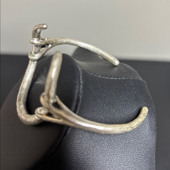 Lucky Brand Silver-Tone Cuff Bracelet Boho - Picture 2 of 6